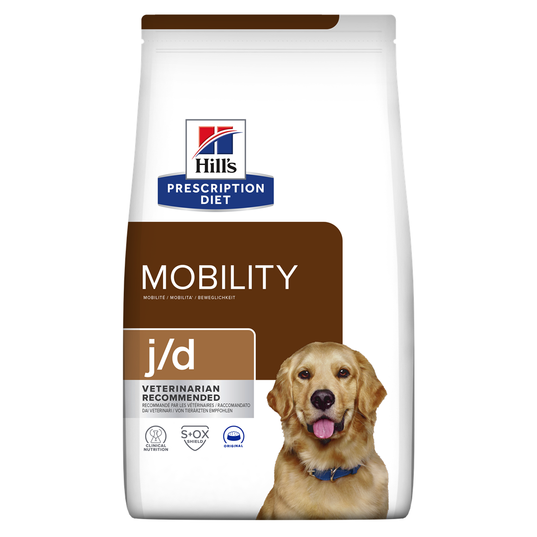 j/d | Hill's Prescription Diet מוביליטי לכלב, 4 ק"ג