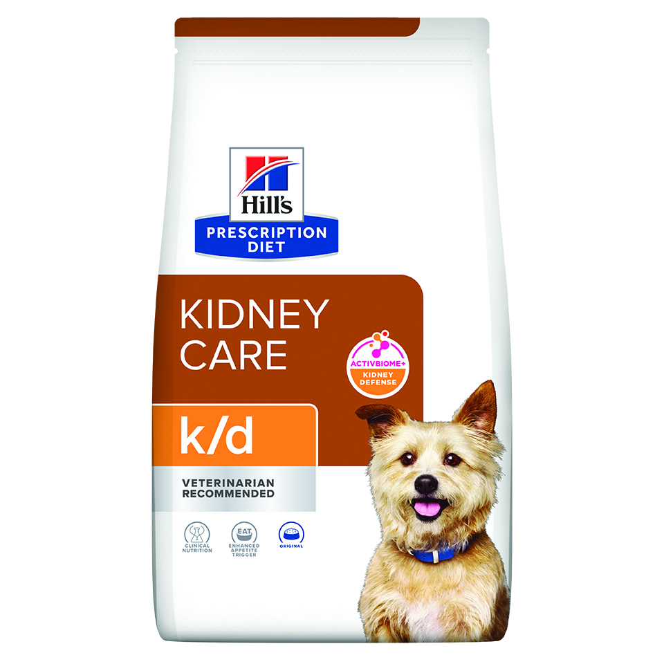 k/d | Hill's Prescription Diet קידני קייר לכלב, 12 ק"ג