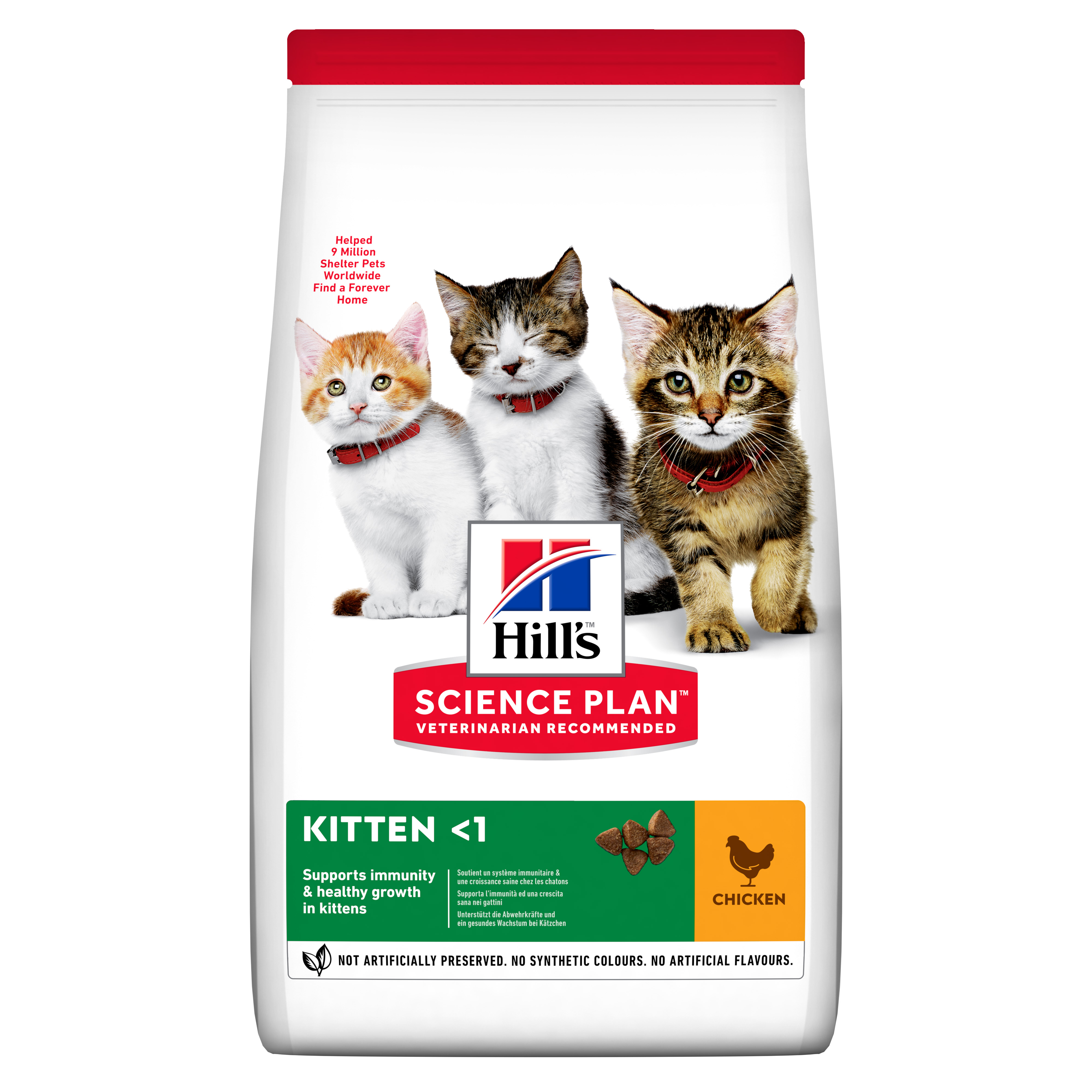 Hill's Science Plan לגור חתול (עוף), 3 ק"ג