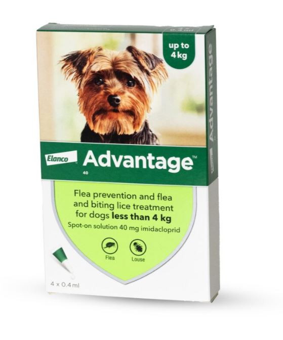 אדוונטג' לכלבים במשקל עד 4 ק"ג