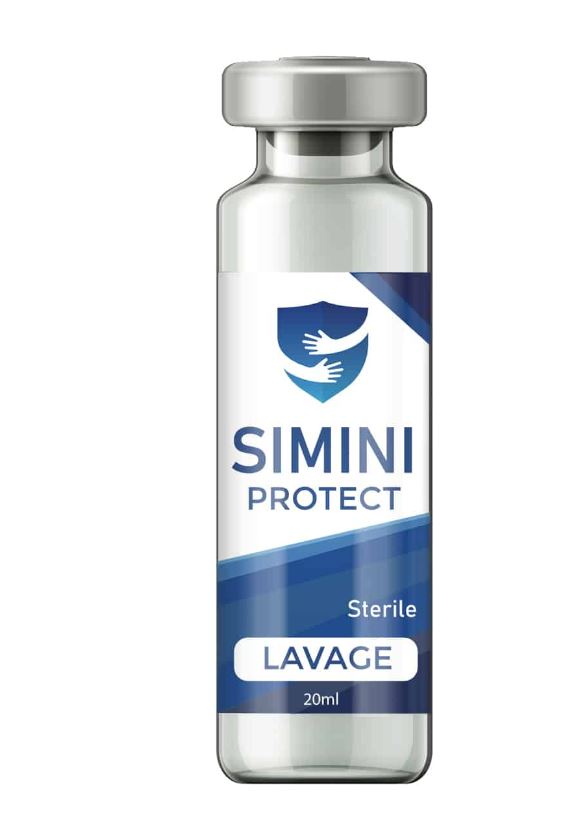 SIMINI שטיפה אנטי-בקטריאלית ללא אנטיביוטיקה (20 מ"ל)