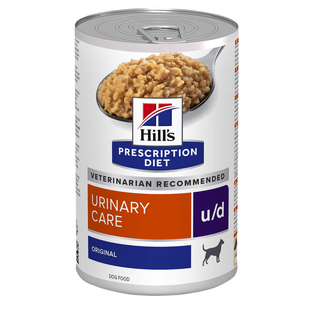 שימורי u/d | Hill's Prescription Diet יורינרי קייר לכלב, 370 גר'