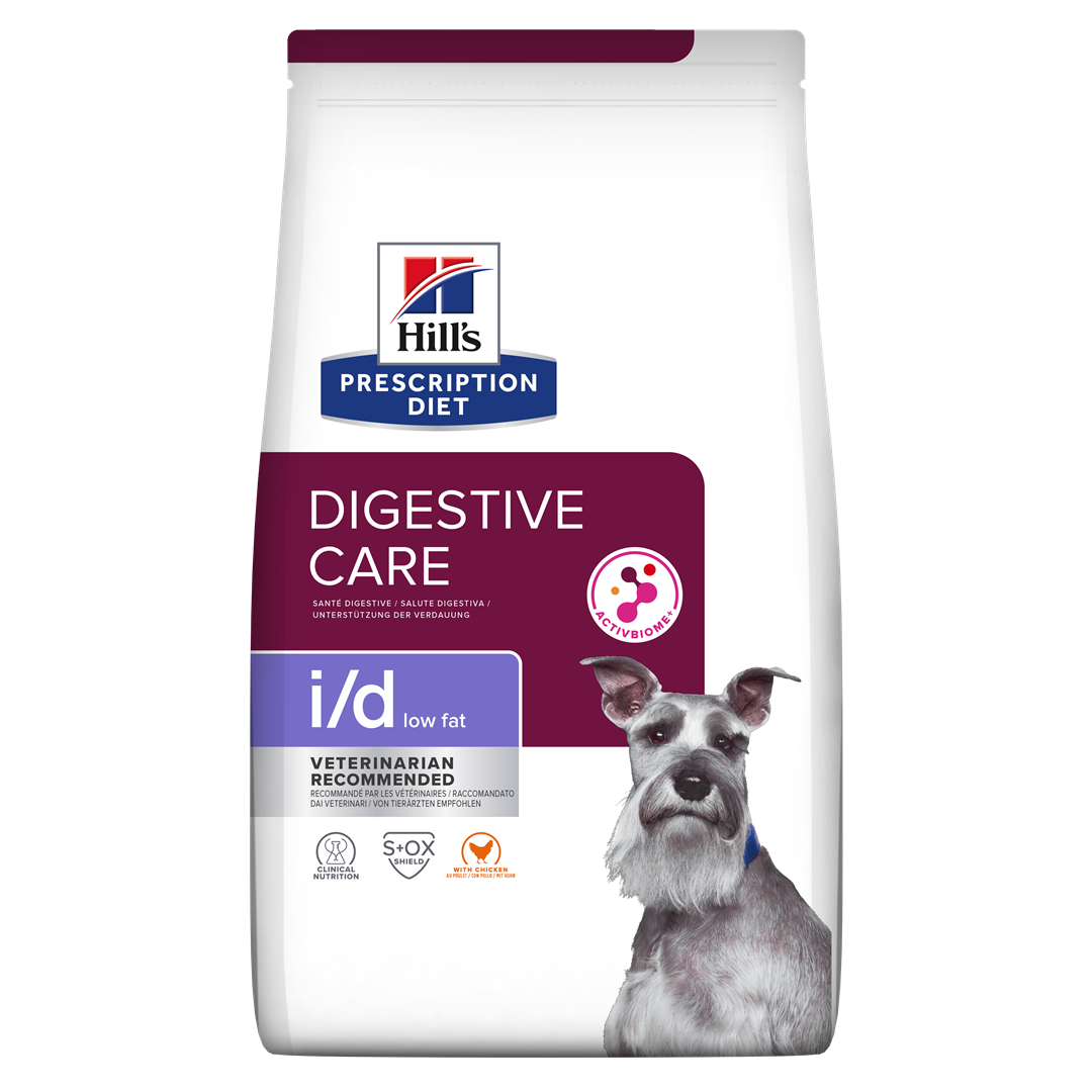 i/d Low Fat | Hill's Prescription Diet דייג'סטיב קייר לכלב, 1.5 ק"ג