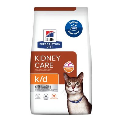 k/d | Hill's Prescription Diet קידני קייר לחתול, 3 ק"ג (עם עוף)