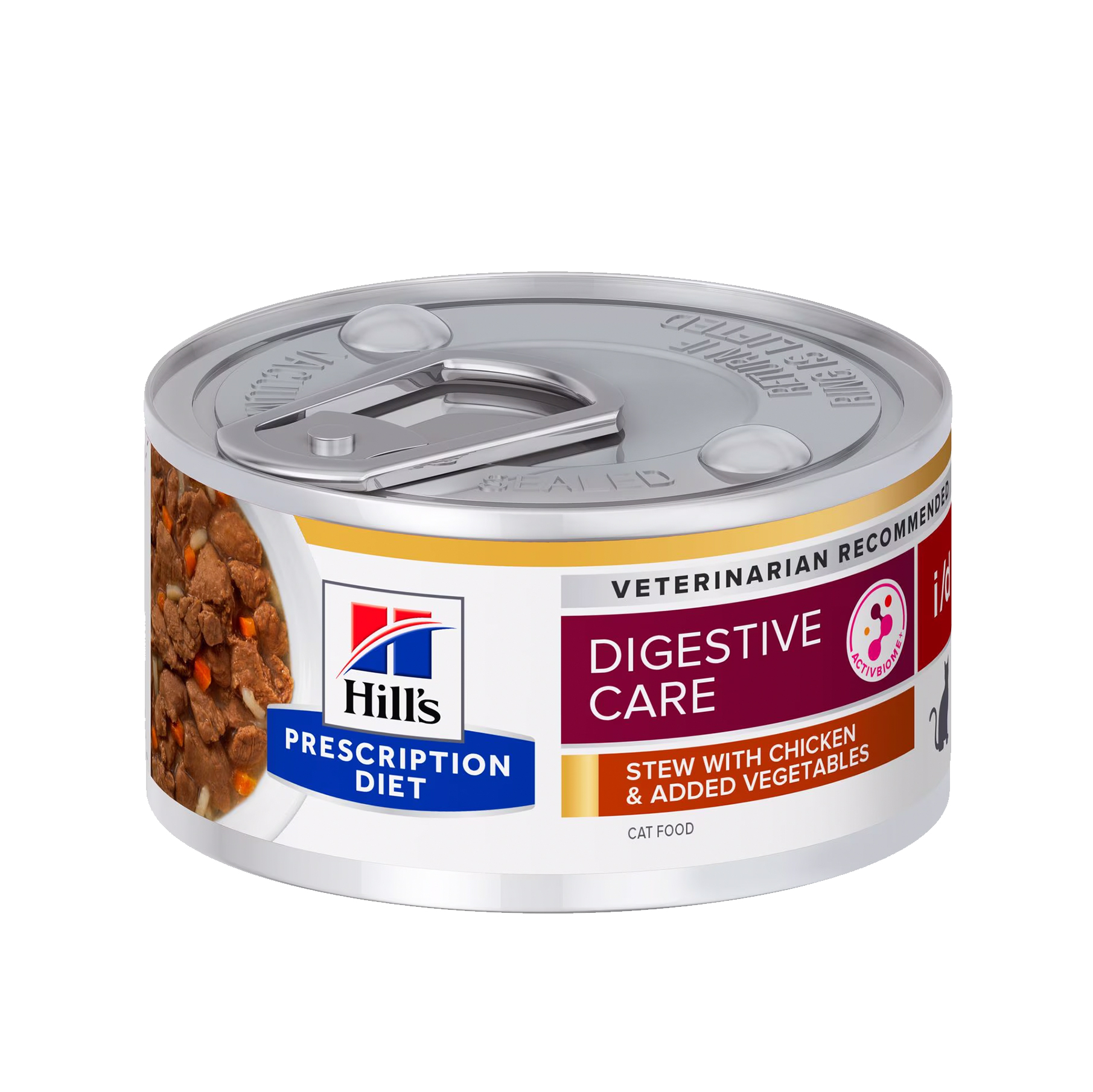 שימורי נזיד i/d | Hill's Prescription Diet דייג'סטיב קייר לחתול,82גר