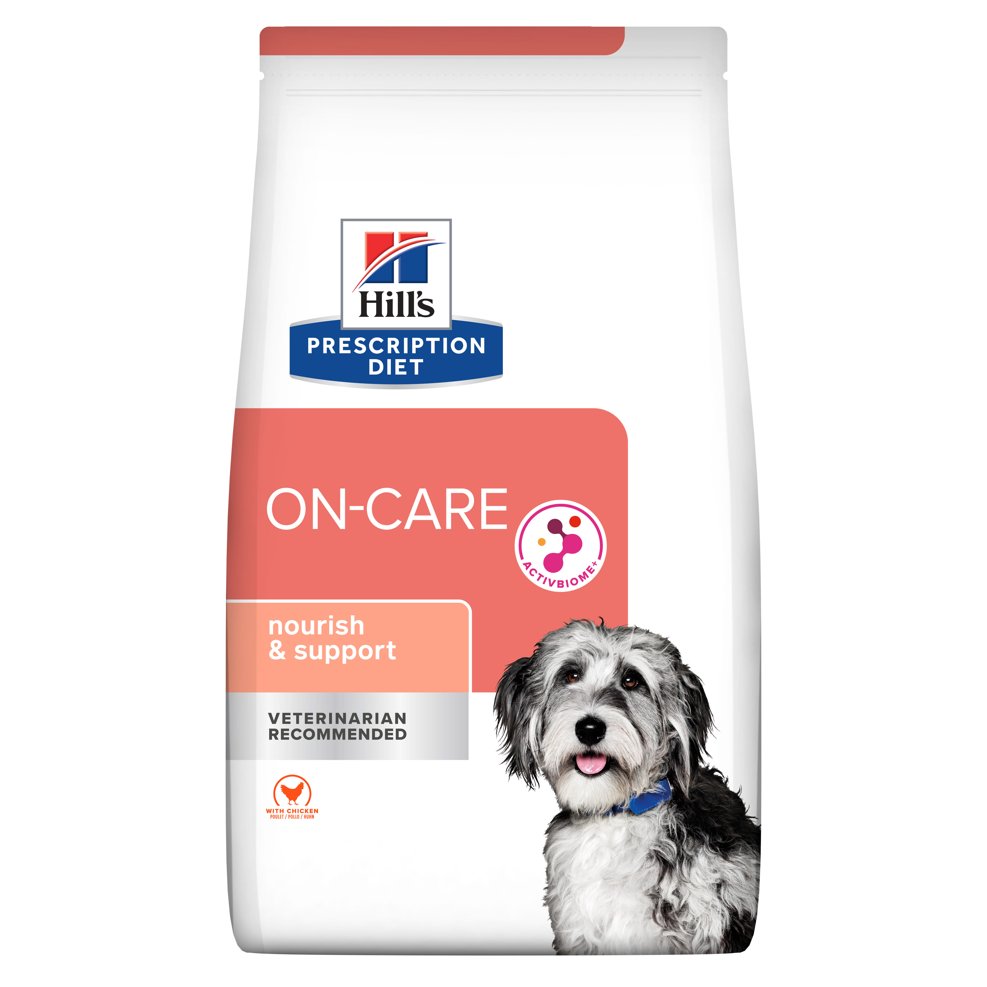 On-Care | Hill's Prescription Diet תמיכה בסרטן לכלב, 4 ק"ג