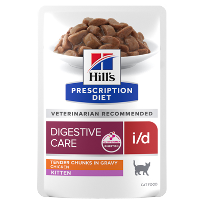 Hill's Prescription Diet | פאוצ' מזון i/d לגור חתול, 85 גר' (12 יח')