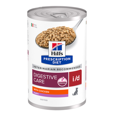 Hill's Prescription Diet | שימורי i/d לגור כלב, 360 גרם
