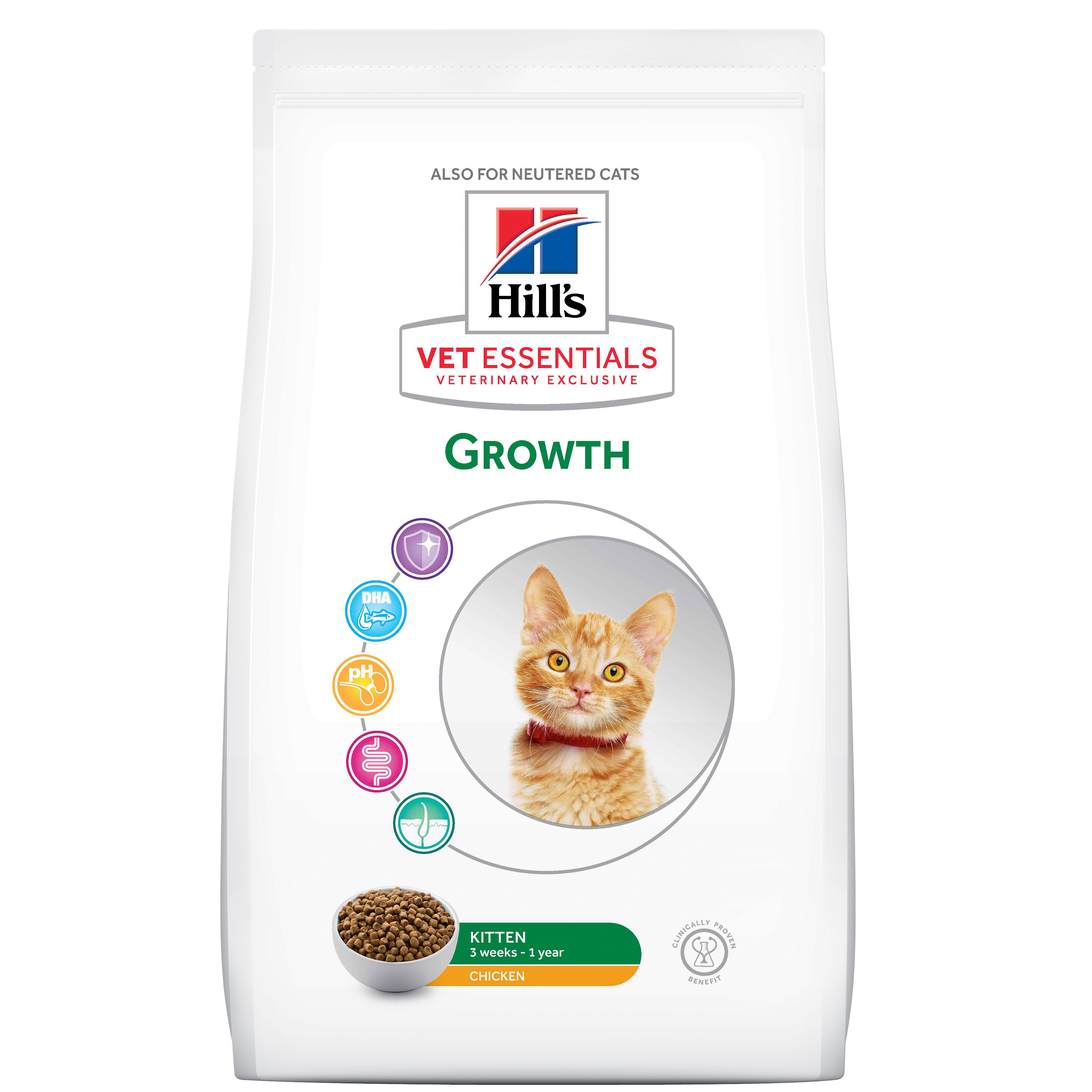 Hill's Vet Essentials לגור חתול (עם עוף), 1.5 ק"ג