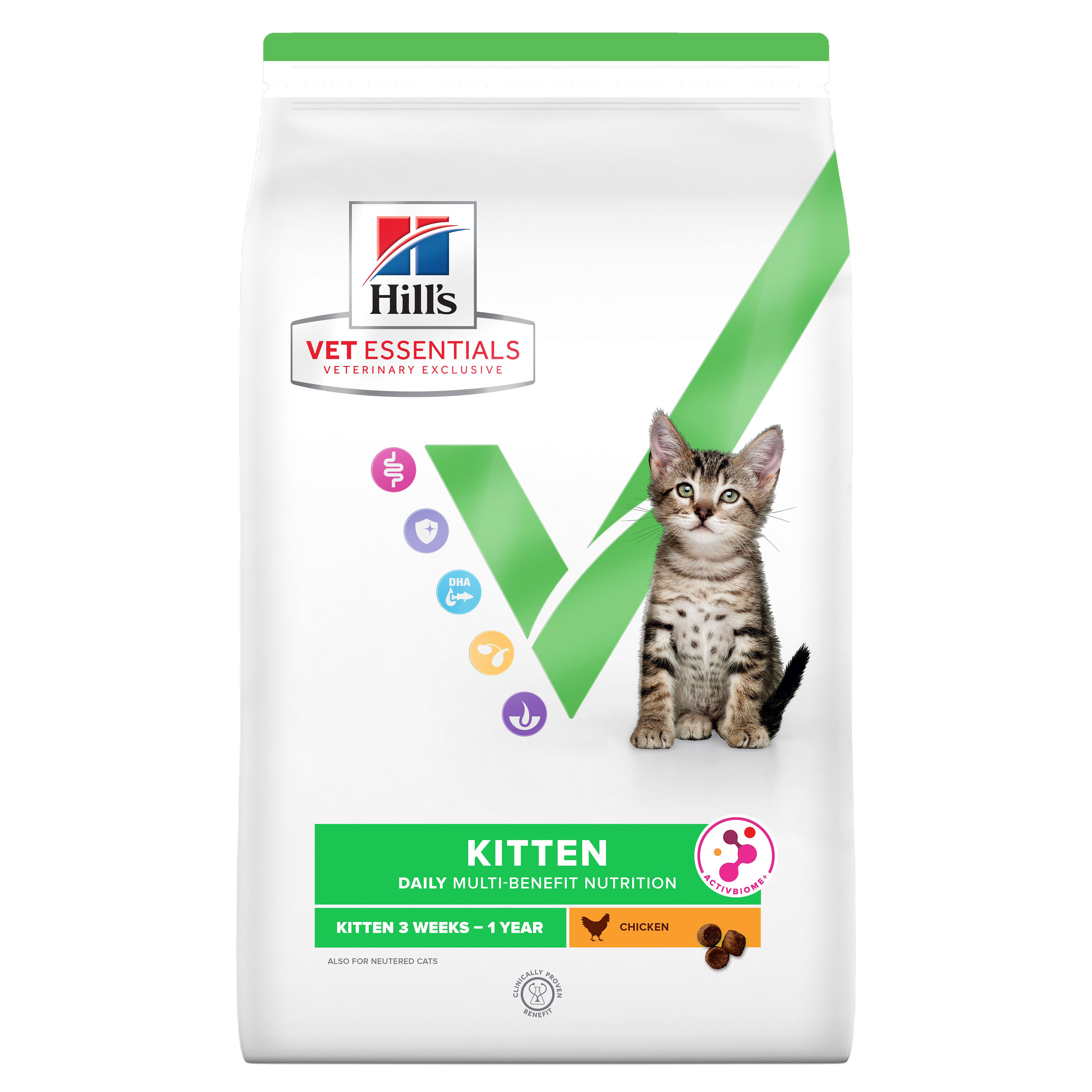 Hill's Vet Essentials מולטי בנפיט גור חתול, 3 ק"ג