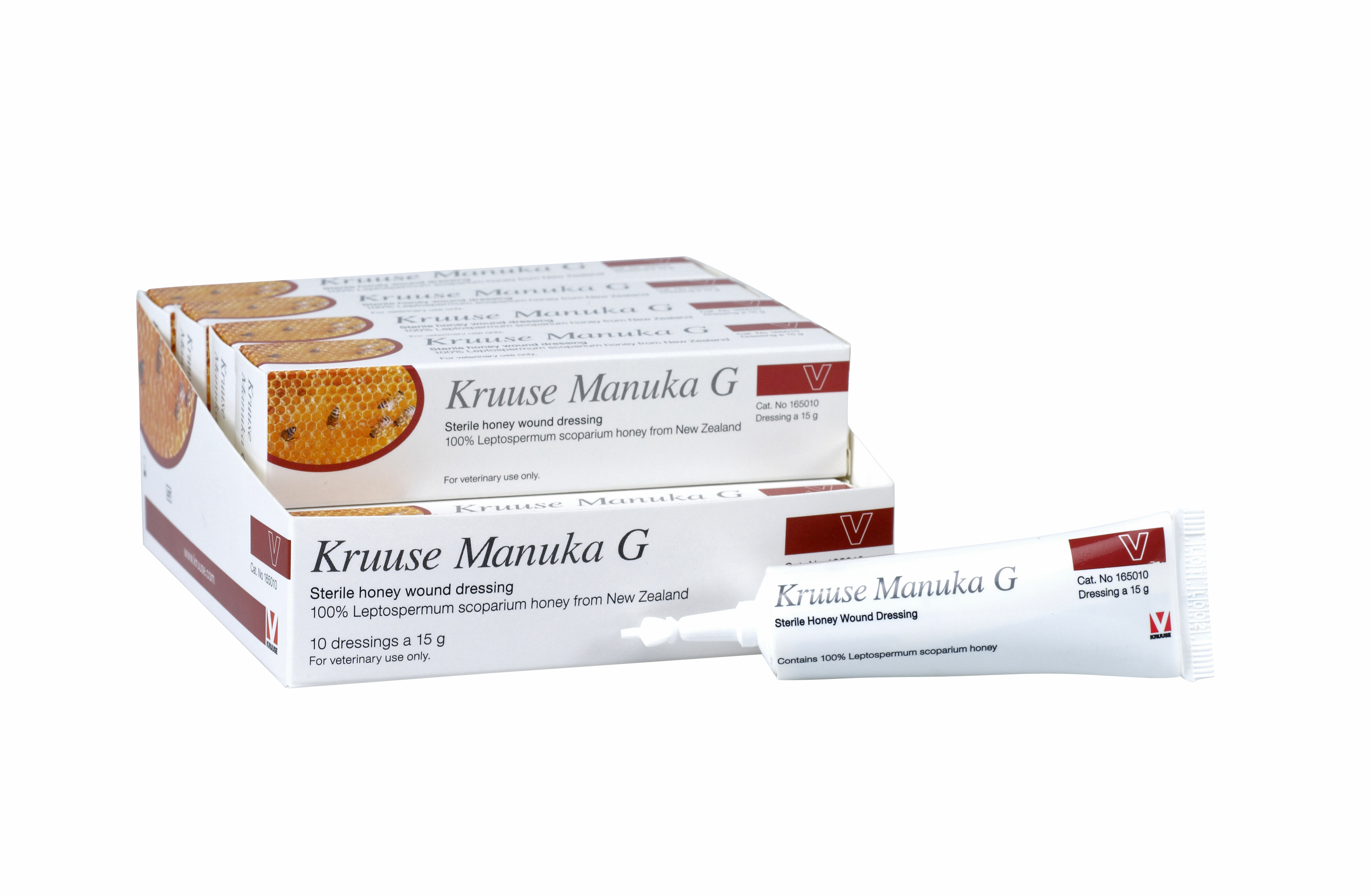 ג'ל דבש לפצעים MANUKA סטרילי, 15 גרם, קרוז