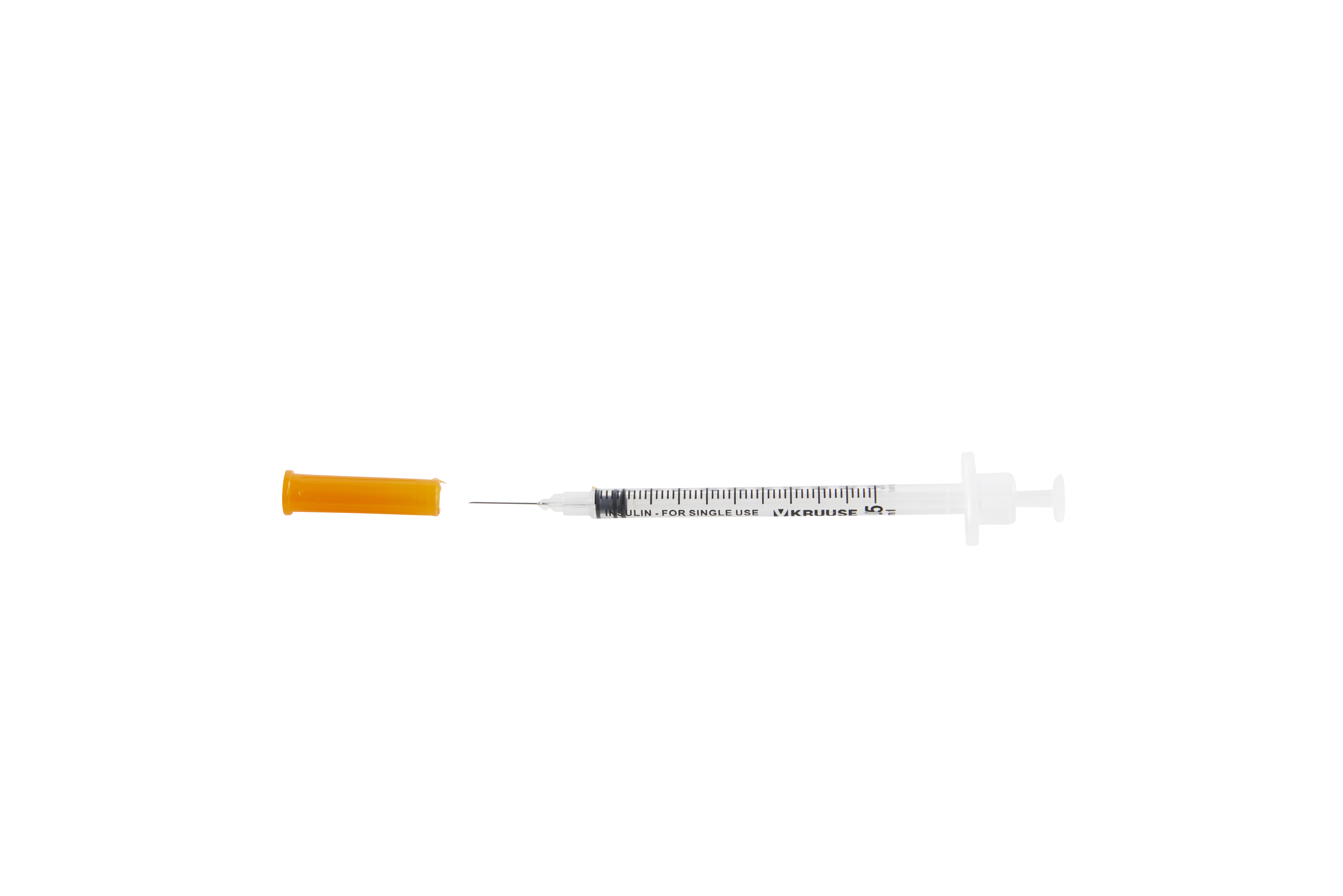 מזרק אינסולין 0.5 עם מחט 100) 1/2 X 29G יח') קרוז