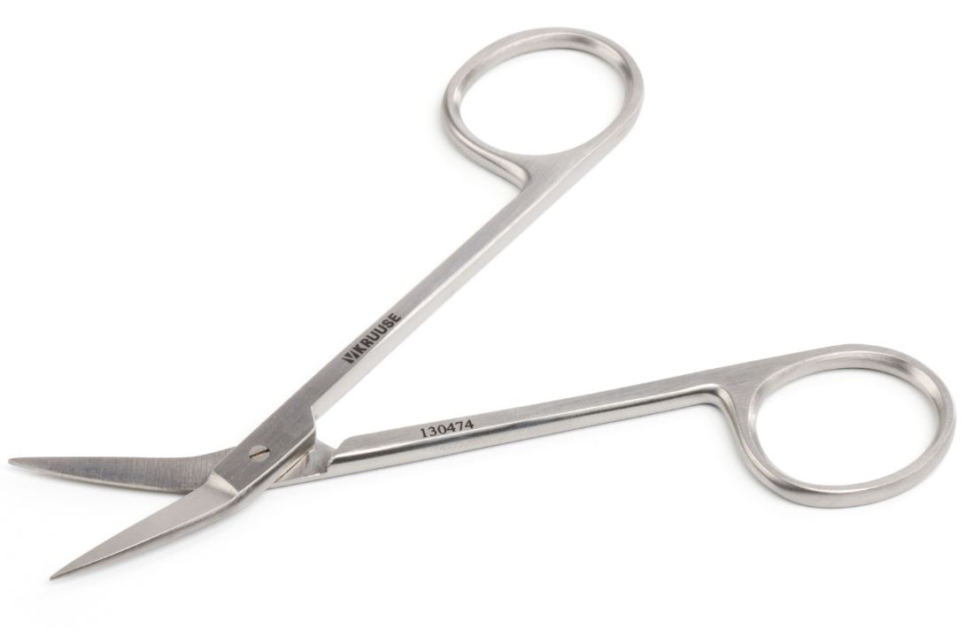 מספריים אופתלמיים בעלי קצה חד, 12 ס"מ