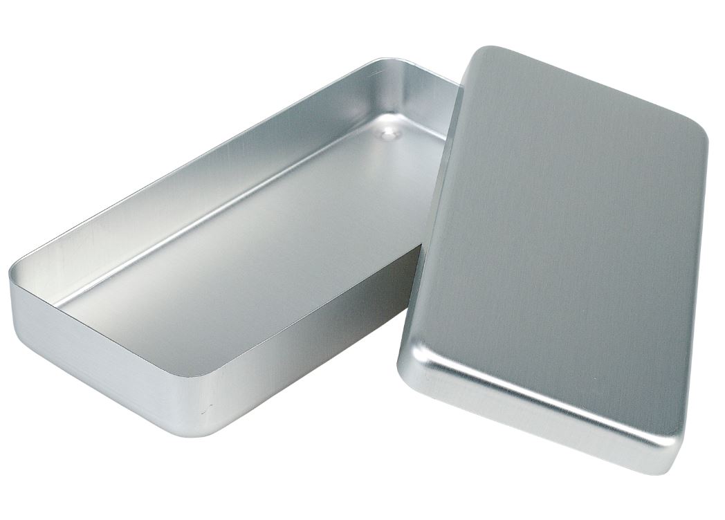 קופסת אלומיניום לכלי ניתוח במידות 21.5X10X3 ס"מ