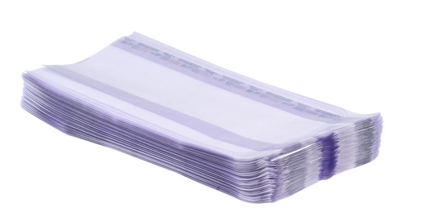 שקית לאוטוקלאב 30X10 ס"מ (100 יח')
