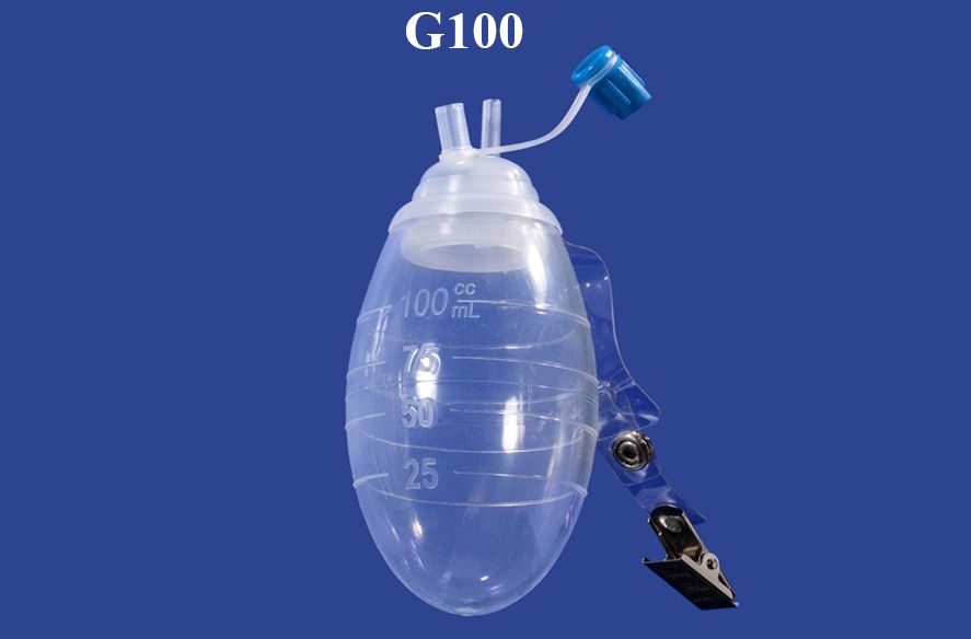MILA בלון יניקה 100 מ"ל עם שסתום חד כיווני