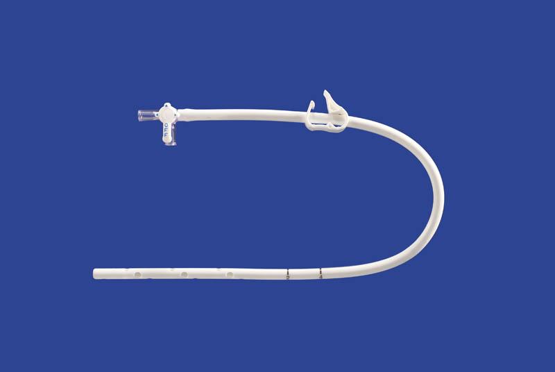 MILA צינור חזה מסיליקון -  15in) 20Fr x 38cm)
