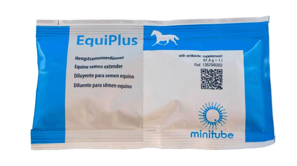 אבקת EquiPlus להכנת 1 ליטר מאריך חיי זרע, עם אנטיביוטיקה