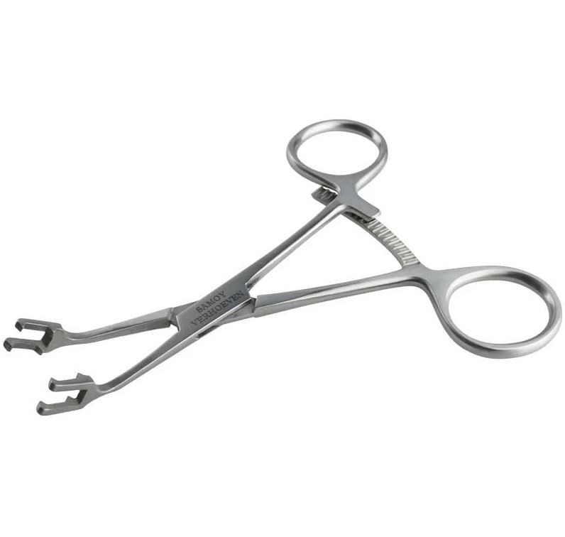 Boneplate Holding Forceps 125mm Angled