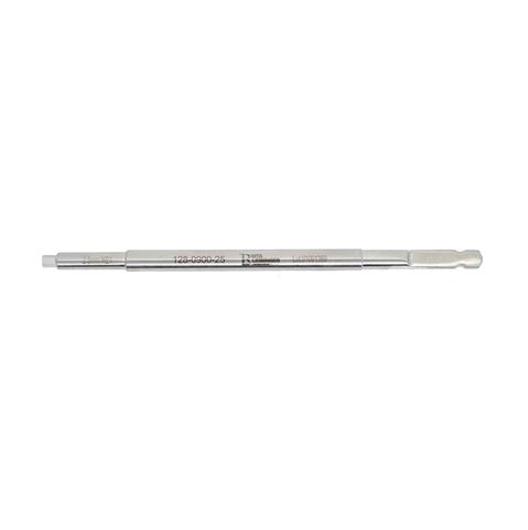 ציר מברג לברגי 2.7/3.5mm hex (ללא הידית)