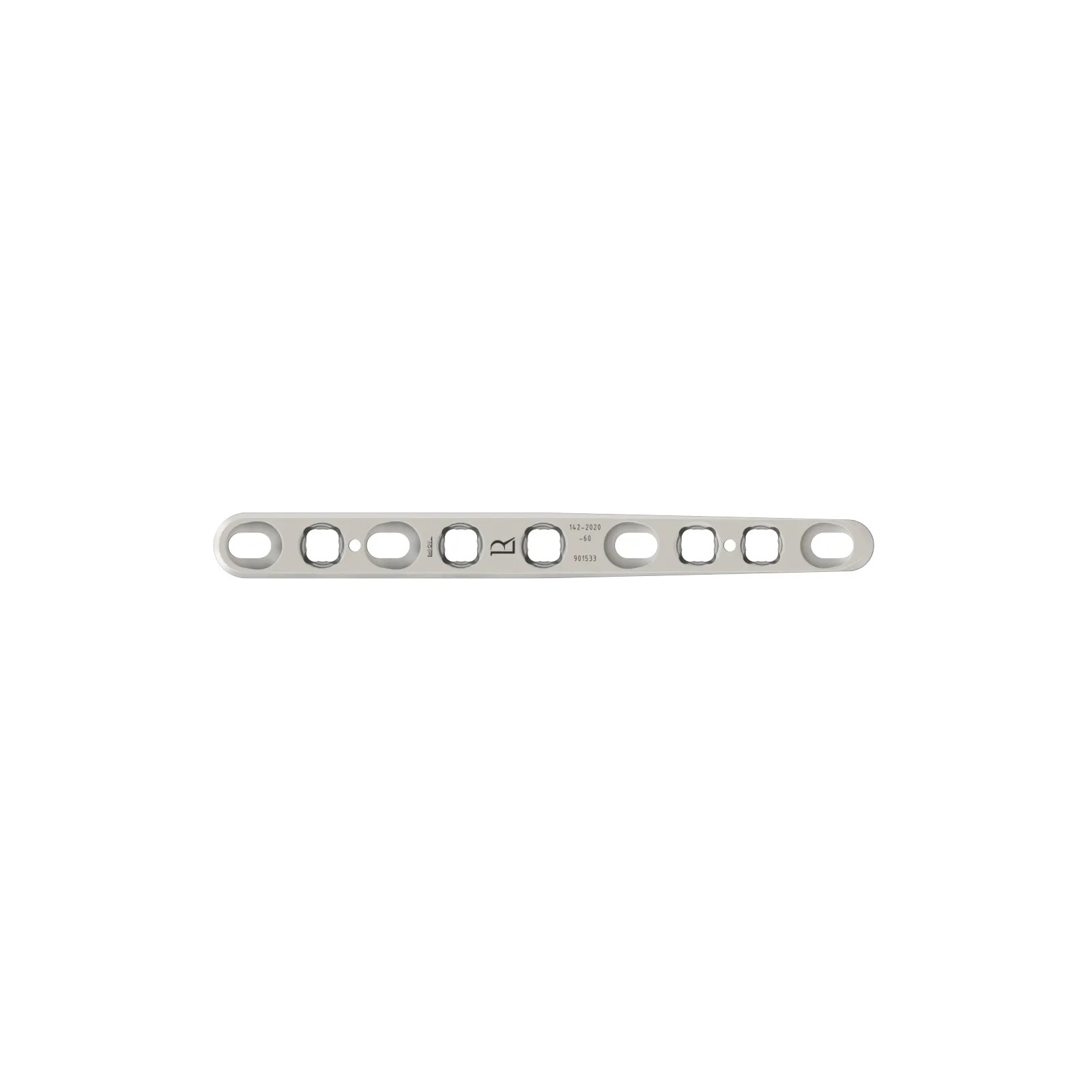 פלטת ארתרוזסיס ננעלת, Stainless Steel, 2.0/2.0 ,באורך 60 מ"מ