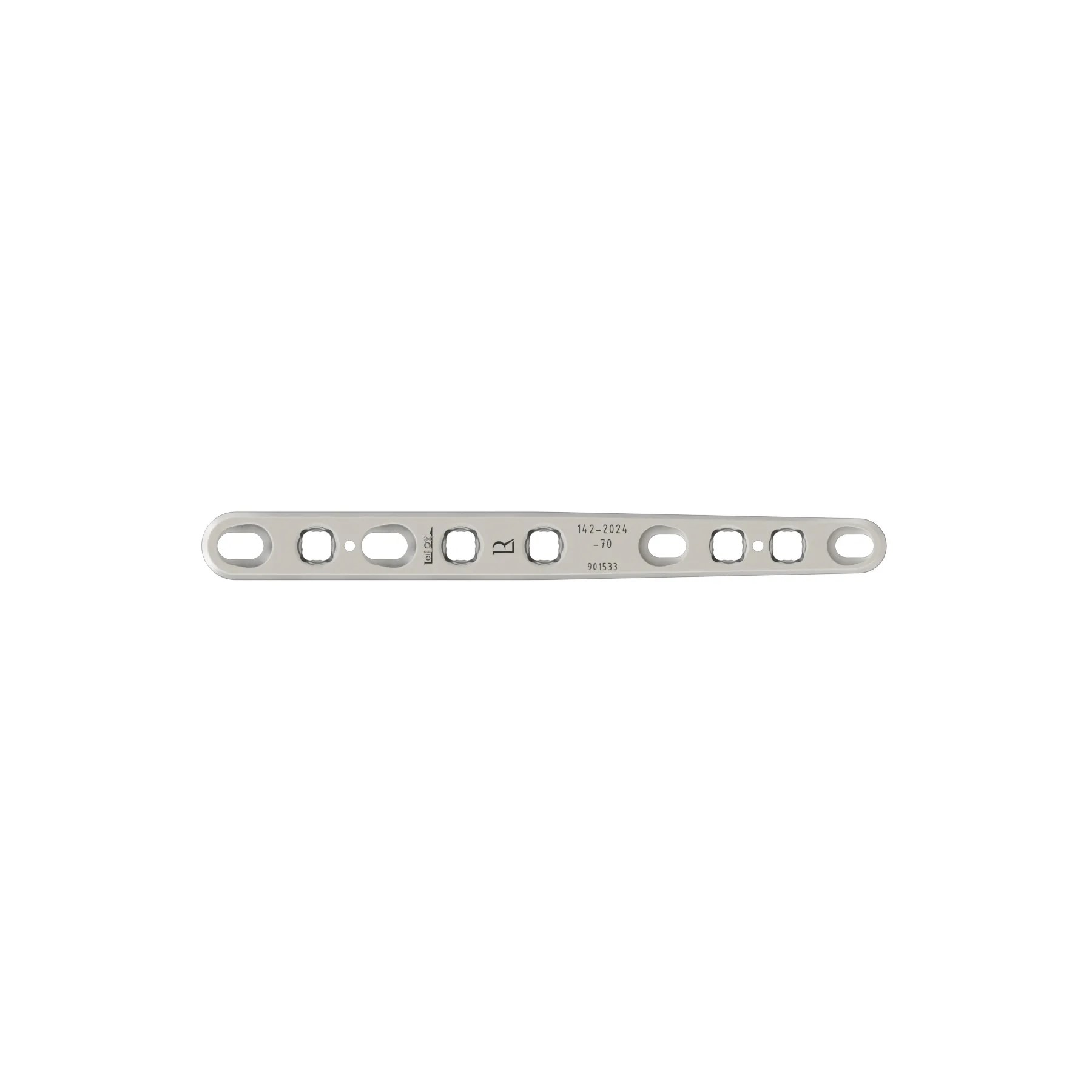 פלטת ארתרוזסיס ננעלת, Stainless Steel, 2.4/2.0 ,באורך 70 מ"מ