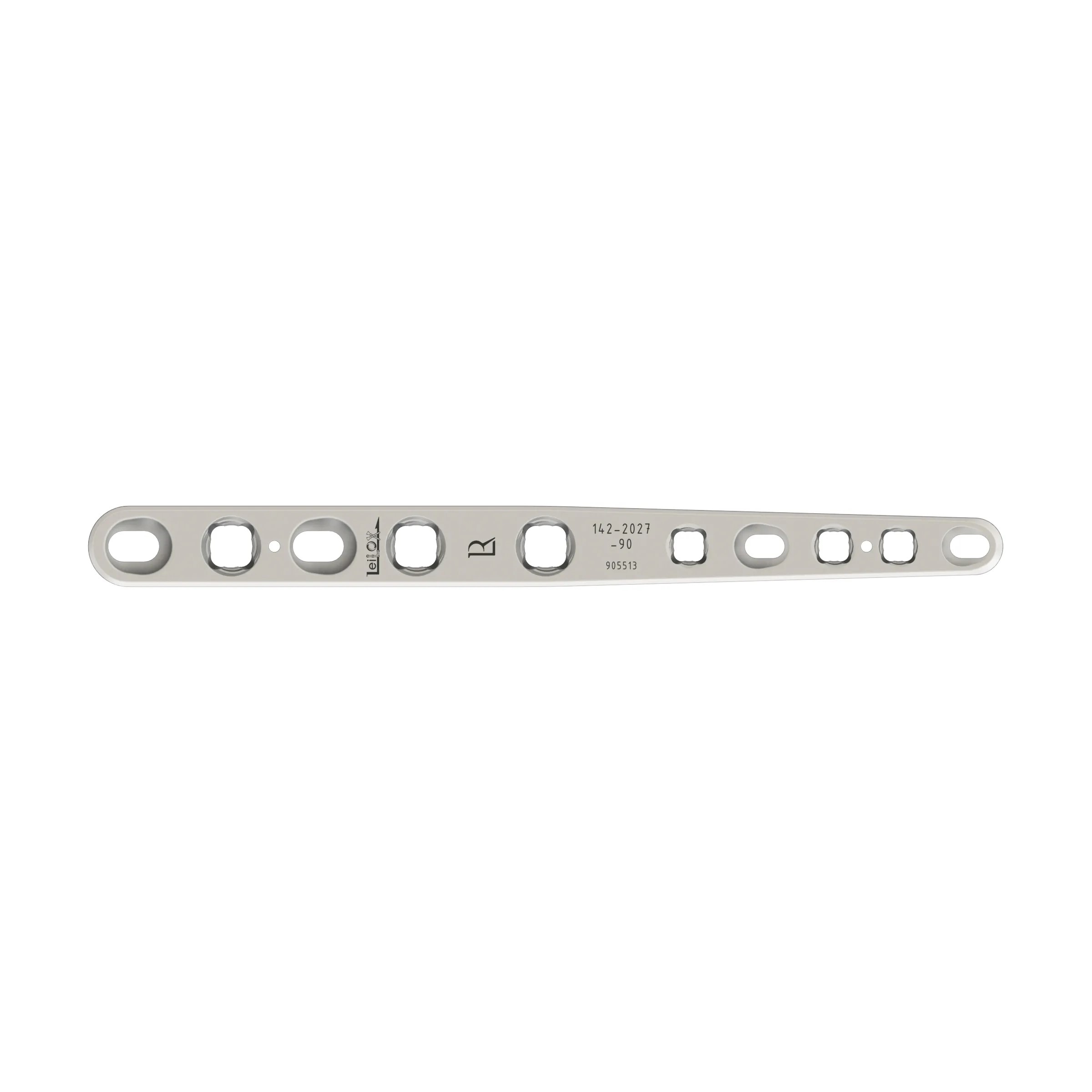 פלטת ארתרוזסיס ננעלת, Stainless Steel, 2.7/2.0 ,באורך 90 מ"מ