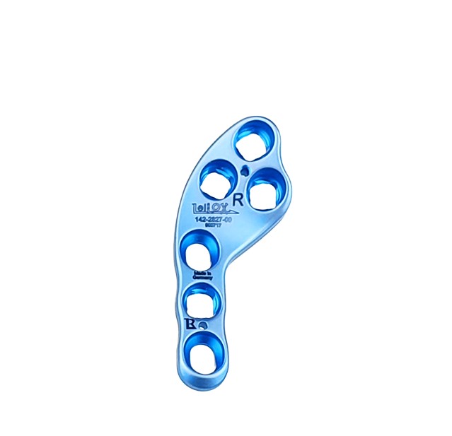 פלטת Leilox TPLO Swing 2.0, באורך 44 מ"מ, טיטניום, צד ימין