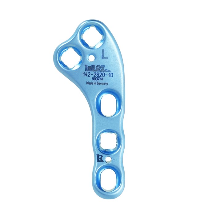 פלטת Leilox TPLO Swing 2.0, באורך 33 מ"מ, טיטניום, צד שמאל