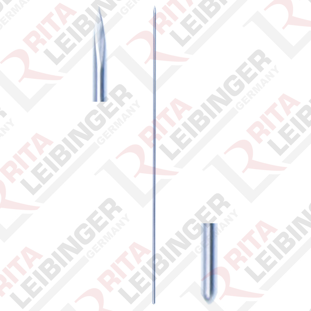 פין אורתופדי מסוג קירשנר עם חוד בודד, קוטר 2.0 מ"מ, אורך 100 מ"מ