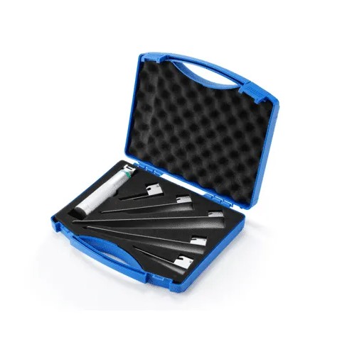 לרינגוסקופ MILLER 5 להבים+ידית במארז RWD
