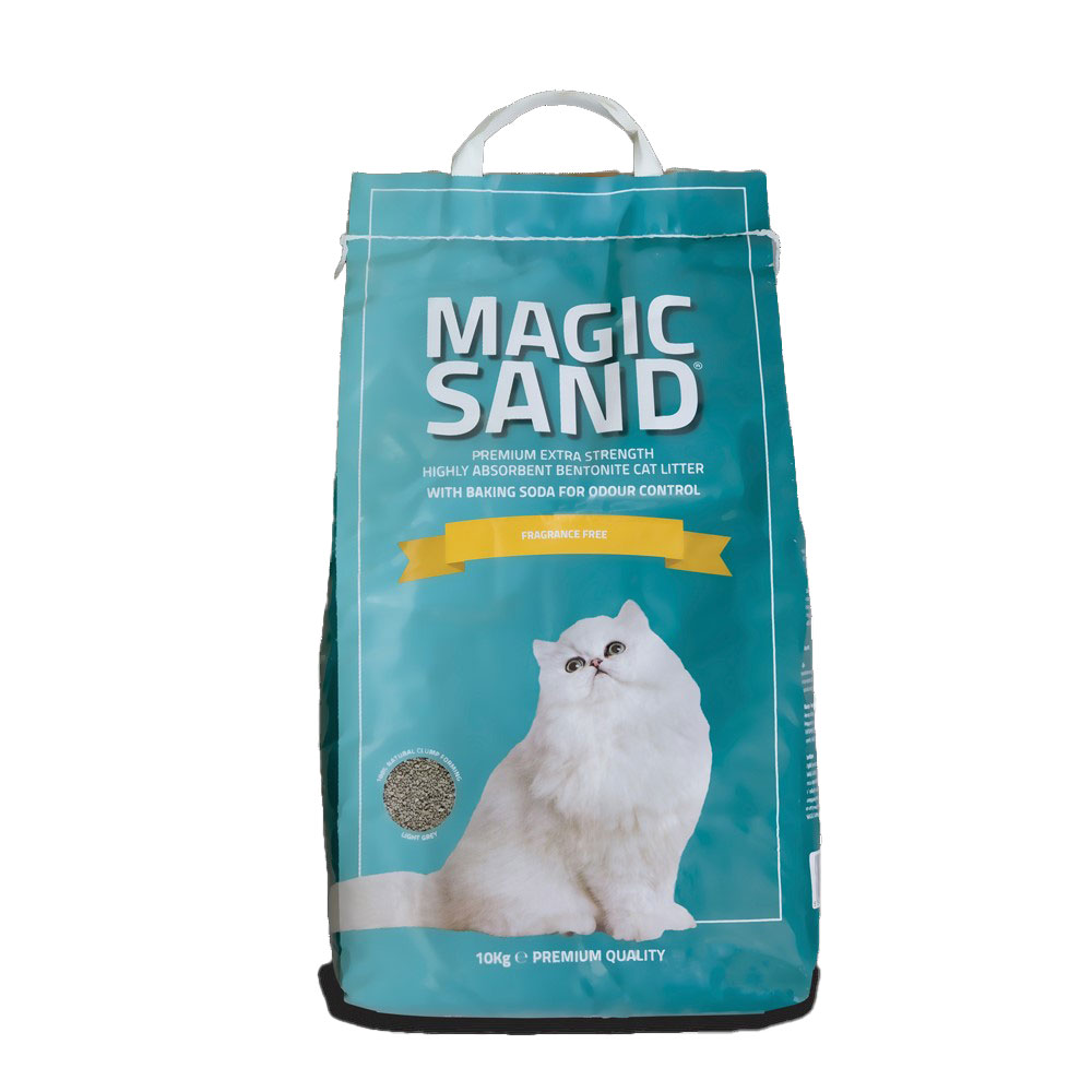 חול חתולים מתגבש 10 ,Magic Sand ק"ג