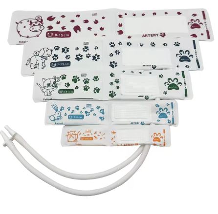 סט 5 שרוולים (CUFF) למכשיר מד לחץ דם TOOTOO Meditech